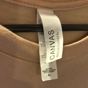 Bella+Canvas Classic Beige Tee XL